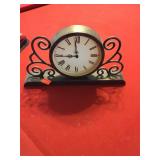 Decorative Clock On Metal Base 16'x9'