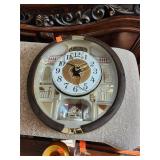 Seiko Melodies In Motion Wall Clock 17'x15' Works