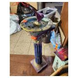 Ceramic Bird Bath 28'x8' Dia. Base