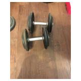 Barbells 5 & 10 ILB Weights