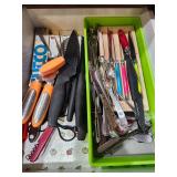 Contents Of Drawers, Silverware, Knifes