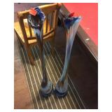 Vintage Art Glass Vases Mid Century Modern x2
