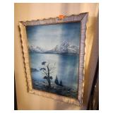 Framed Artwork Oil On Canvas 27'x21'