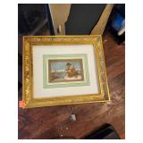 Framed Art Painting By Pawnee Indian