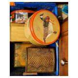Wood Trinket Boxes, Tin Boxes