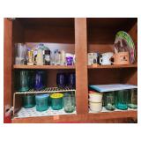 Contents Of Shelves, Glassware, Shot Glasses