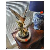 Decorative Art Depicting Geese In Flight