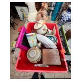 Beerstein, Sugar Bowl, Wooden Trinket Boxes x2