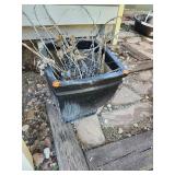 Ceramic Flower Pot 21'x18.5' Dia.