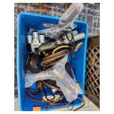 Electric Cords, Clock, Binoculars