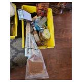 Stun Gun/Flashlight, Clock, Leather Wallet