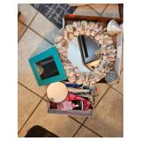 Mirrors, Shells, Cloth Bags