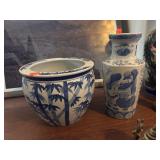 Pot & Vase Made Of Glass