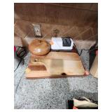 Cutting Boards x2, Chefs Choice Knife Sharpener