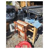 Directors Chairs x2, One Damaged