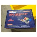 High-End Ratchet Tie Down 20pcs 5 Meter
