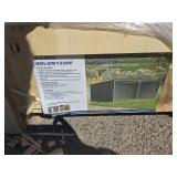 Galvanized Metal Livestock Shed SDLGM1220F