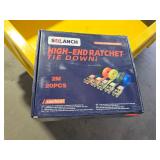 High-End Ratchet Tie Down 20pcs 2 Meter
