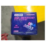 High-End Ratchet Tie Down 20pcs 2 Meter