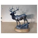 Bronze Sulpture 'Listening' By Curtis Fort