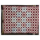 Hand Stitched Winding Ways Pattern 84' x 64'