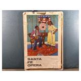 Santa Fe Opera Poster By T.C. Cannon