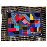 Crazy Quilt Lap Blanket