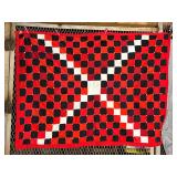 Hand Tied Quilt Block Pattern