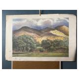 ï¿½Rain Comingï¿½ Print Artist Peter Hurd