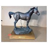 Bronze Sculpture 'Range Stud' By Curtis Fort
