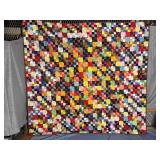 Scrap Tie Top Quilt  88' x 82'