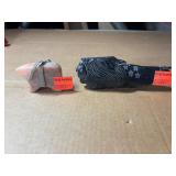 Bear Fetish 3'x3', Black Stone Sculpture 6.5'x2'