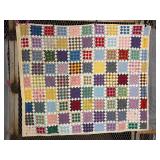 Vintage Quilt Trip Around The World Design