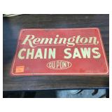 Remington Chainsaws Metal Sign 15ï¿½x9.5ï¿½