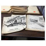 Sears Manuals, Parts Lists