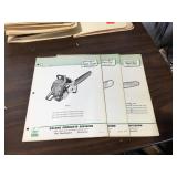 Bolen Chainsaw Manuals, Parts Lists