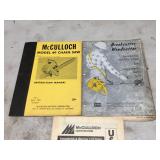 McCulloch Chain Saw Manual