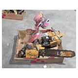 Orline Chainsaws, Damaged & Root Gas Tank