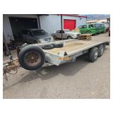 16' Tilt Aluminum Car Trailer