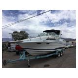 1990 Four Winns 265 Vista Cabin Cruiser w/Trailer