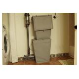 Laurdry Baskets W/ Lids 2x