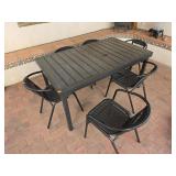 Outside Table with Chairs