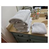 Bath Robe, Bath & Hand Towels