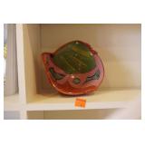 Pottery Bowl with bird