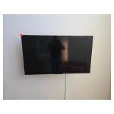 TV with mount and remote