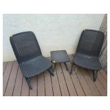 Outside Chairs and Table
