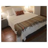 Full Bed, Bed Frame, and Nightstand