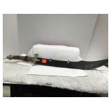 Scimitar Style Reproduction Sword With Wooden