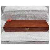 Blackie Collins James Bowie Knife in Wood Box