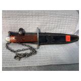 Bowie Knife Frost Cutlery Decorative Handle, 9'